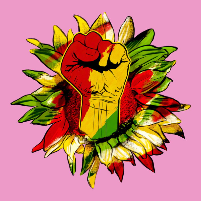 Juneteenth Sunflower Urban Hoodie by HRA Design Shop | Teevron