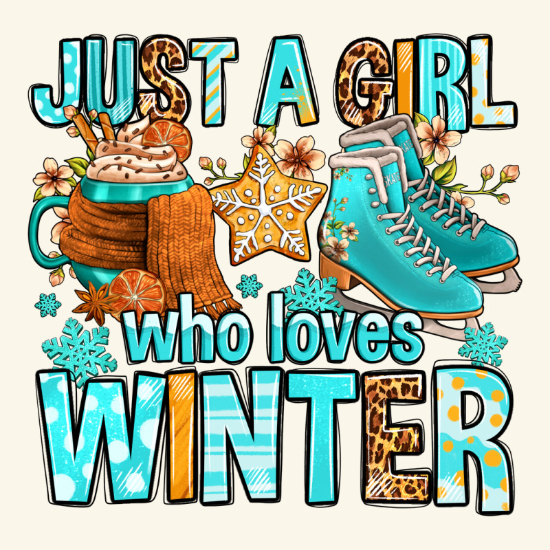 Just A Girl Who Loves Winter Premium Hoodie by FaDigitalArtStudio | Teevron