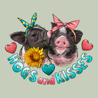 Hogs And Kisses Pigs Ladies Tee | Teevron
