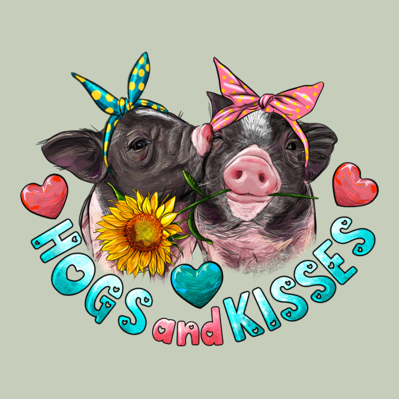 Hogs And Kisses Pigs Ladies Tee by Artiststas | Teevron