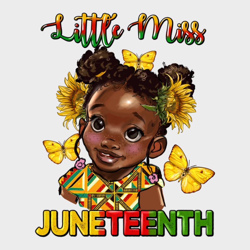 Little Miss Juneteenth Urban Hoodie by HRA Design Shop | Teevron