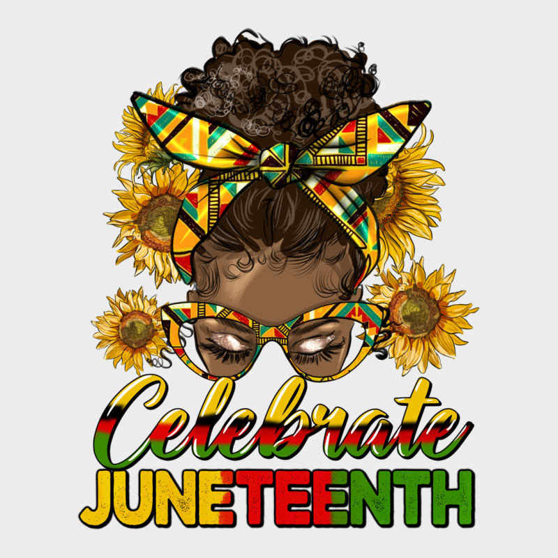 Celebrate Juneteenth Black Woman Bun Urban Hoodie by HRA Design Shop | Teevron