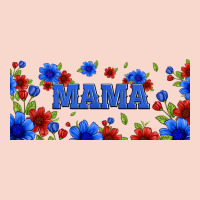 Floral American Mama 16oz Libbey Cup Urban Hoodie | Teevron