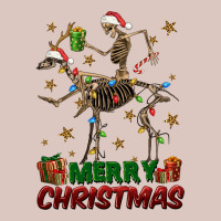 Merry Christmas Deer Skeleton Premium Hoodie | Teevron