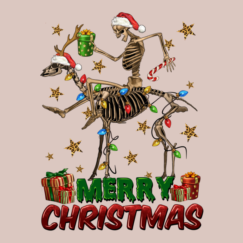 Merry Christmas Deer Skeleton Premium Hoodie by FaDigitalArtStudio | Teevron