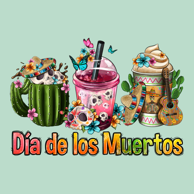 Mexican Día De Los Muertos Coffee Cups Premium Hoodie by FaDigitalArtStudio | Teevron