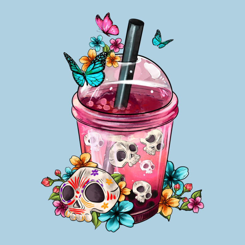 Mexican Day Of The Dead Skulls Coffee Cup Premium Hoodie by FaDigitalArtStudio | Teevron