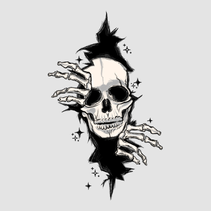 Skull In The Wall File Premium Sweatshirt by MaliasSmallBusiness | Teevron