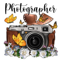 photographer floral butterfly film roll vintage camera | Teevron