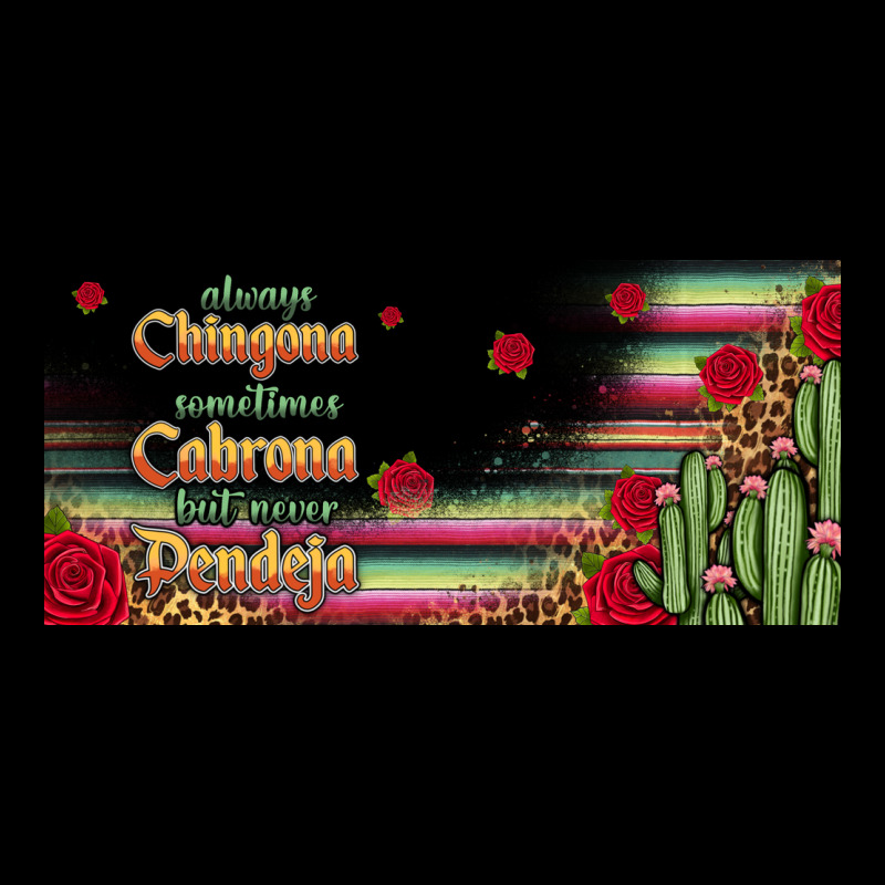Always Chingona 16oz Libbey Cup Urban Hoodie by HRA Design Shop | Teevron