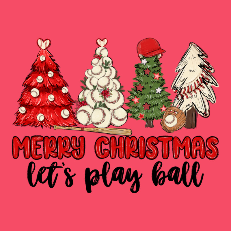 Merry Christmas Let S Play Ball Baseball Premium Sweatshirt by MaliasSmallBusiness | Teevron