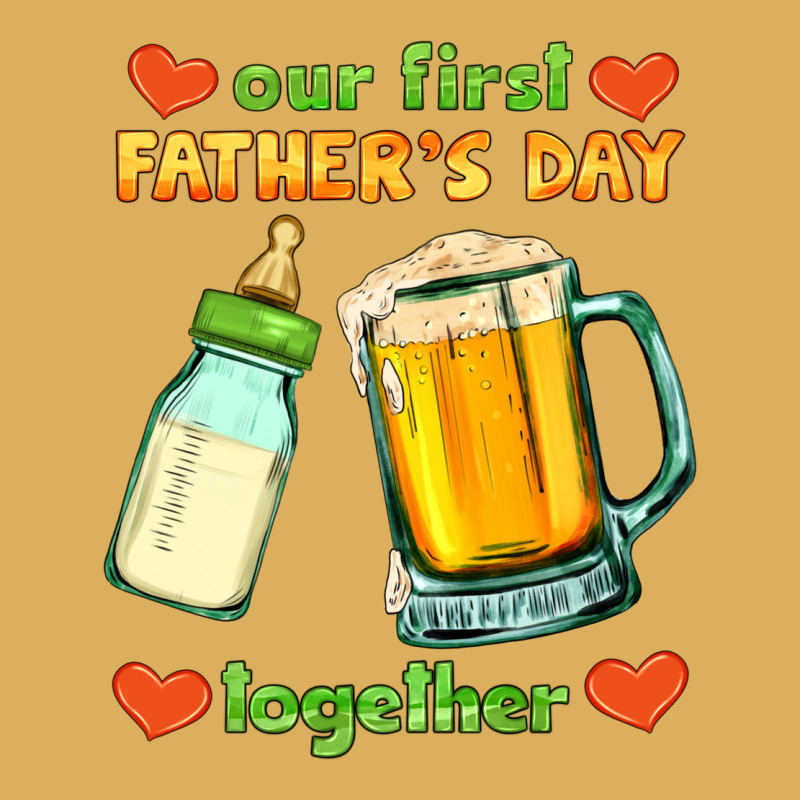 Our First Father's Day Together Premium Hoodie by HRA Design Shop | Teevron
