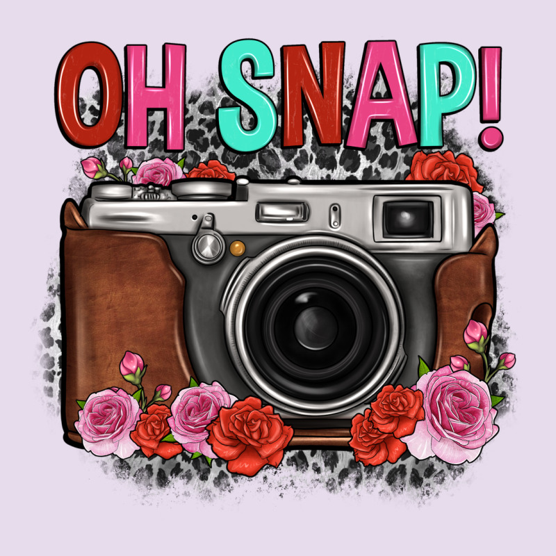 Oh Snap Rose Grey Leopard Vintage Camera Premium Hoodie by FaDigitalArtStudio | Teevron