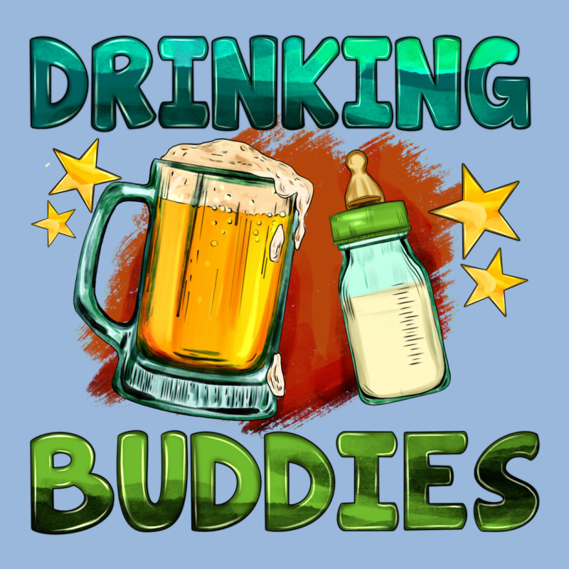 Drinking Buddies With Baby Bottle And Beer Premium Hoodie by HRA Design Shop | Teevron