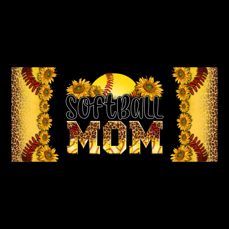 Leopard Softball Mom 16oz Libbey Glass Urban Hoodie by HRA Design Shop | Teevron