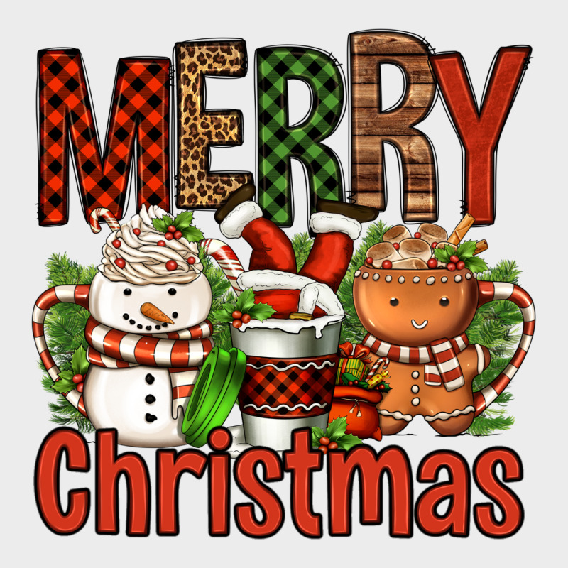Merry Christmas Coffee Cups Urban Hoodie by FaDigitalArtStudio | Teevron