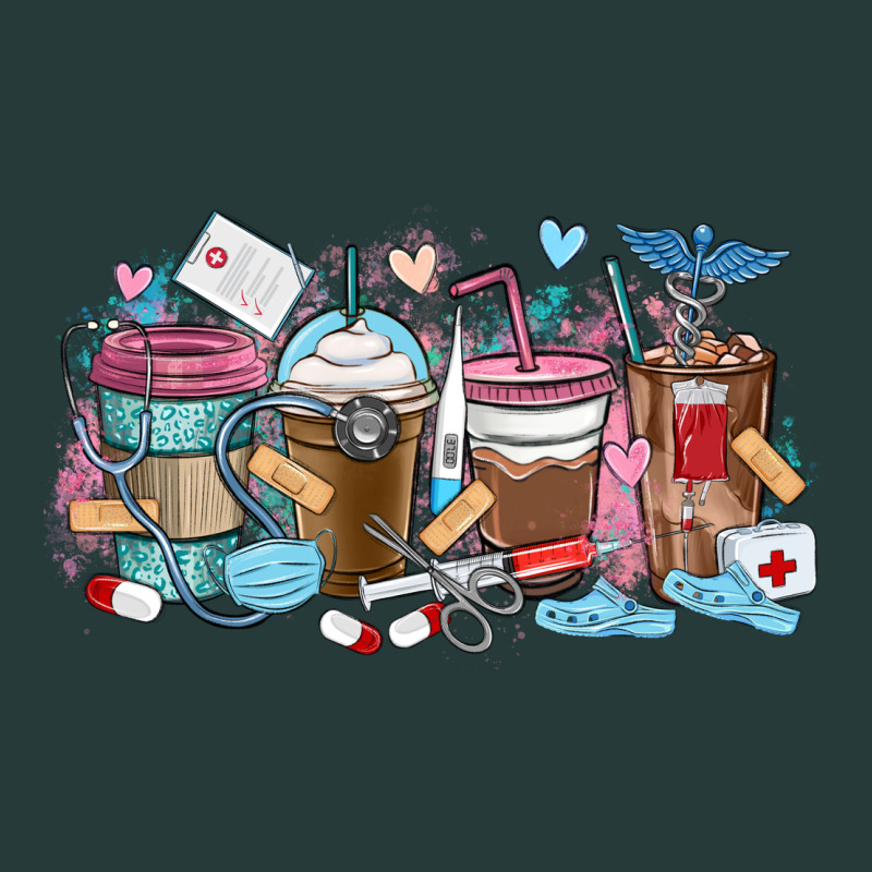 Nurse Elements Coffee Cups Premium Sweatshirt by MaliasSmallBusiness | Teevron