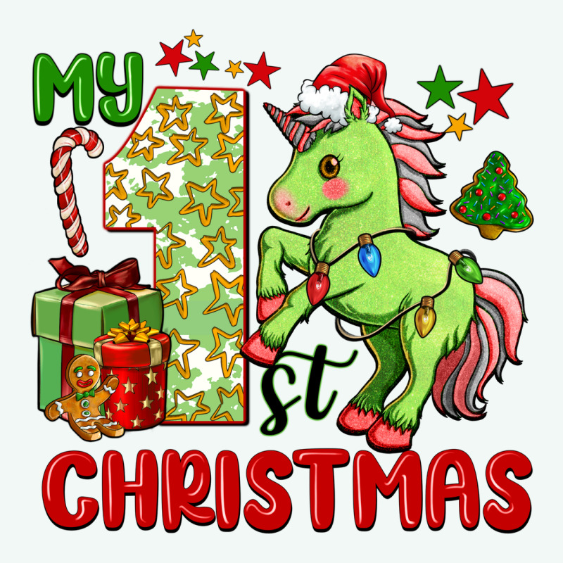 My First Christmas Unicorn Premium Hoodie by FaDigitalArtStudio | Teevron