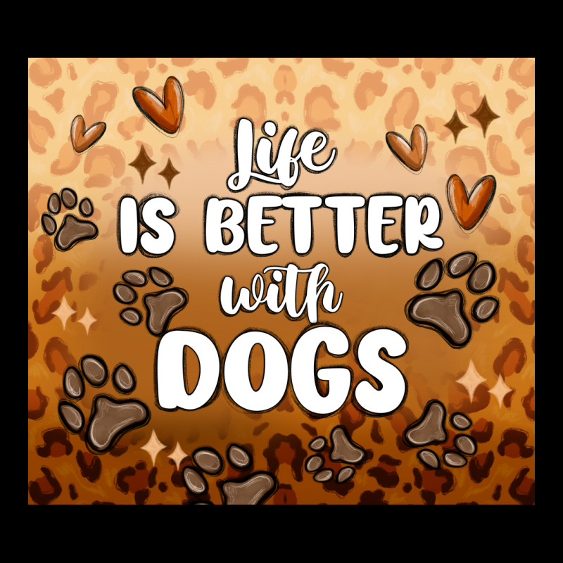 Life Is Better With Dogs Premium Sweatshirt by MaliasSmallBusiness | Teevron
