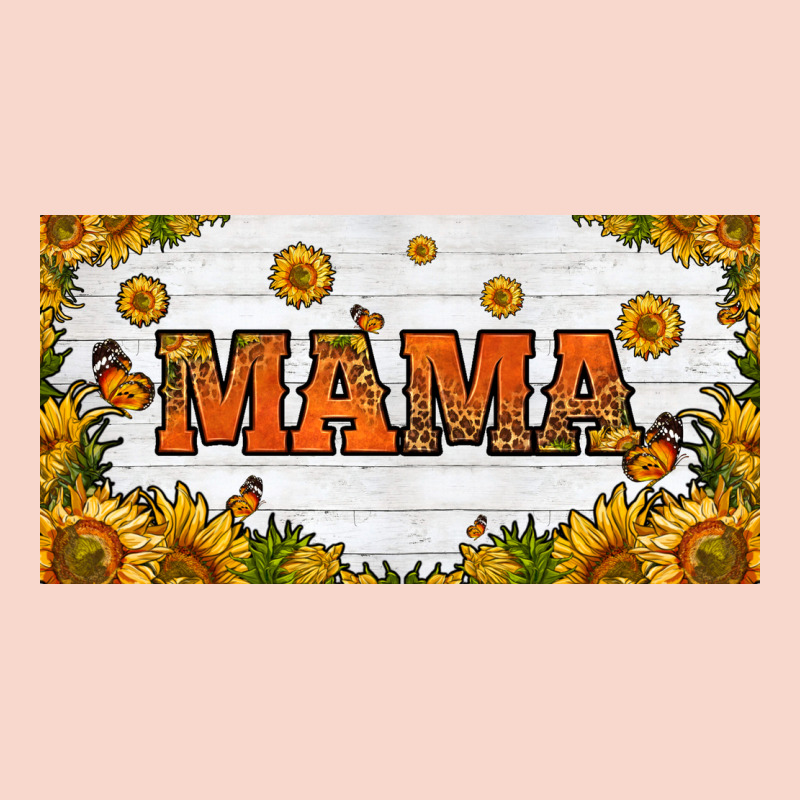 Sunflowers And Butterflies Mama License Plate Urban Hoodie by HRA Design Shop | Teevron