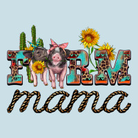 Farm Mama With Baby Pigs Ladies Tee | Teevron