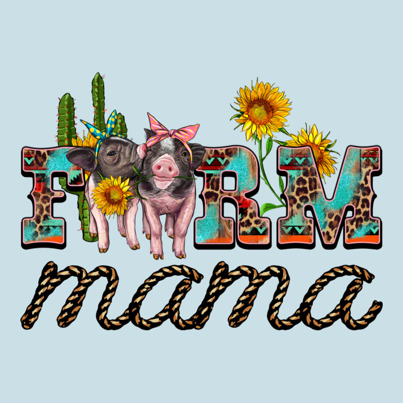 Farm Mama With Baby Pigs Ladies Tee by Artiststas | Teevron
