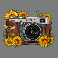 Sunflower Bee Vintage Camera Premium Hoodie | Teevron