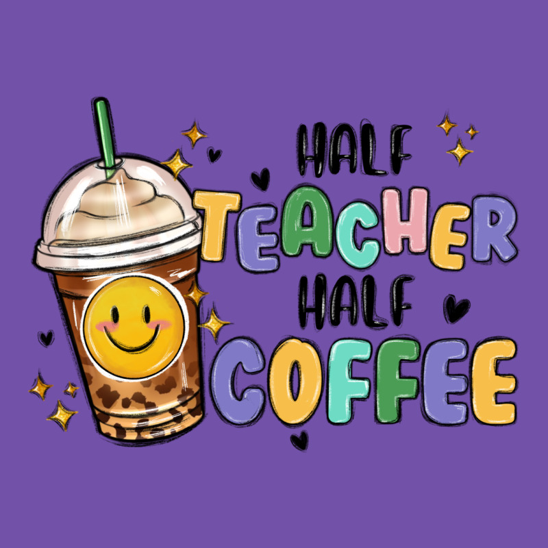 Half Teacher Half Coffee Premium Sweatshirt by MaliasSmallBusiness | Teevron