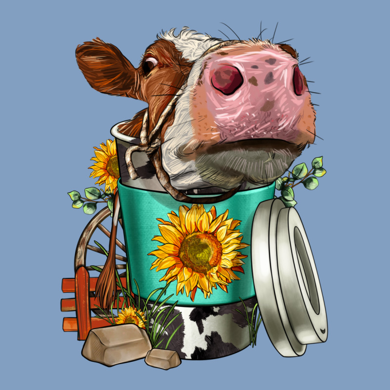 Simmental Cow Coffee Cup Urban Hoodie by FaDigitalArtStudio | Teevron