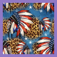 4th Of July Indian Headdress Seamless Pattern Urban Hoodie | Teevron