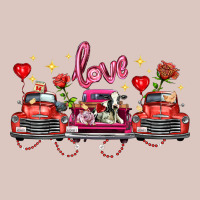 Valentine's Day Farm Trucks Farm Animals Premium Hoodie | Teevron