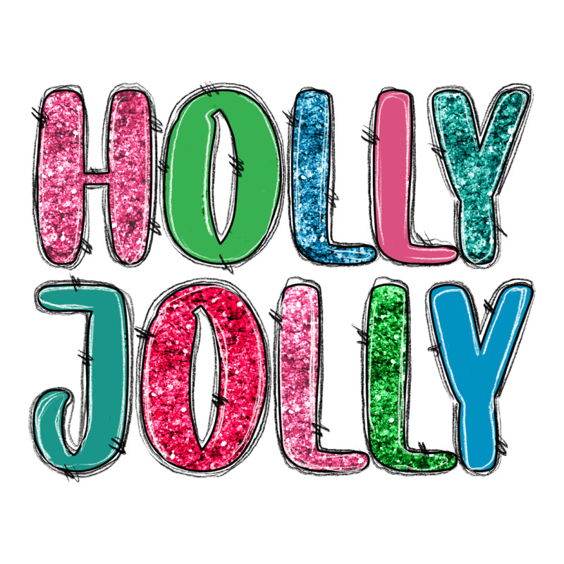 Holly Jolly Premium Sweatshirt by MaliasSmallBusiness | Teevron