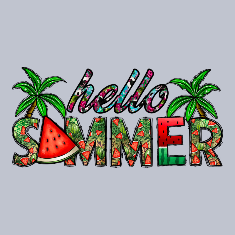 Hello Summer Premium Hoodie by CowhideDigitalArt | Teevron