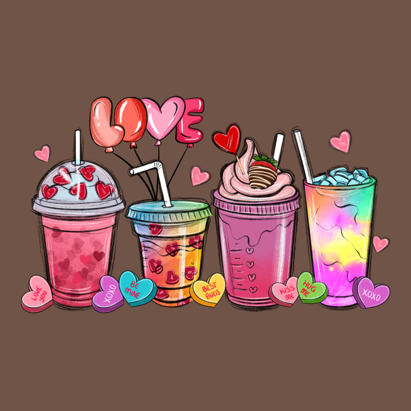 Love Coffee Cups Premium Sweatshirt by MaliasSmallBusiness | Teevron