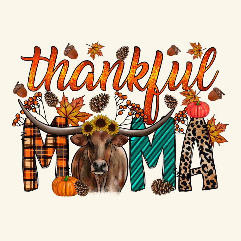 Thankful Mama Longhorn Premium Hoodie by RacoonDesign | Teevron
