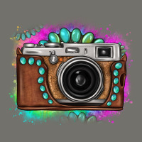Tie Dye Gemstone Vintage Camera Premium Hoodie | Teevron