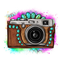 tie dye gemstone vintage camera | Teevron