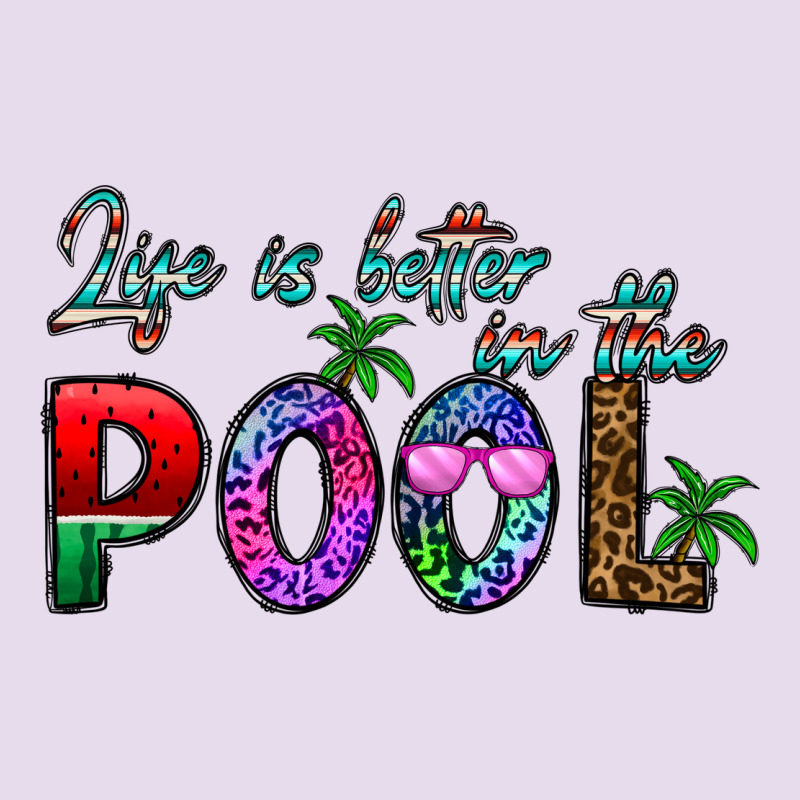 Life Is Better İn The Pool Premium Hoodie by CowhideDigitalArt | Teevron