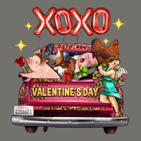 Valentine's Day Truck Farm Animals Cupid Xoxo Premium Hoodie | Teevron