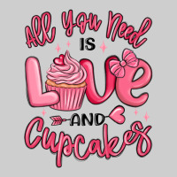 All You Need Is Love And Cupcakes Valentines Day Premium Sweatshirt | Teevron
