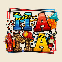 Leopard Frame Firefighter Mama Mother's Day Premium Tee | Teevron
