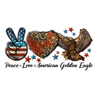 Western Peace Love American Golden Eagle | Teevron