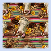 Western Hereford Cattle Seamless Pattern Urban Hoodie | Teevron