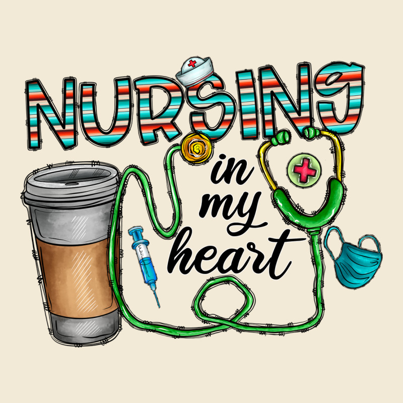Nursing İn My Heart Premium Hoodie by CowhideDigitalArt | Teevron