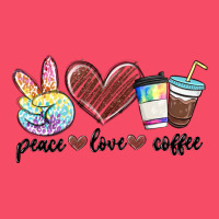Peace Love Coffee Premium Sweatshirt | Teevron