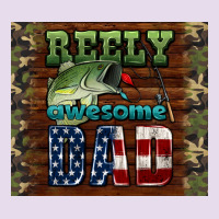 Reely Awesome Dad Premium Hoodie | Teevron