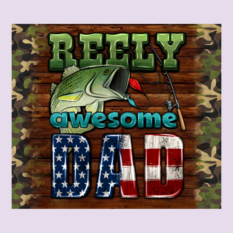 Reely Awesome Dad Premium Hoodie by HRA Design Shop | Teevron