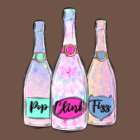 Pop Clink Fizz Champagne Bubbly Premium Sweatshirt | Teevron