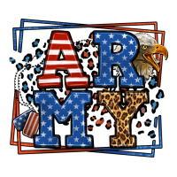 Army Veteran leopard frame 4th of July | Teevron
