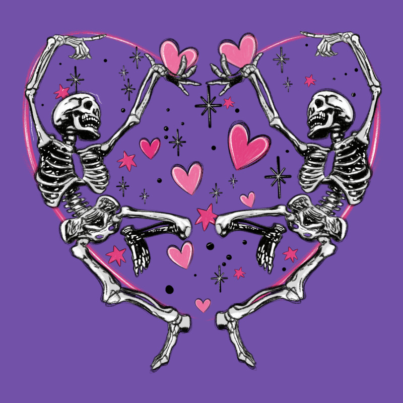 Valentines Day Skeleton Premium Sweatshirt by MaliasSmallBusiness | Teevron
